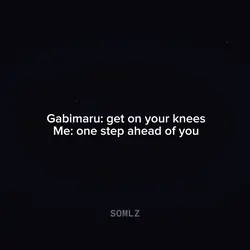 On my knees