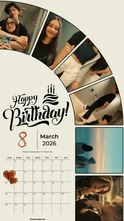 March 8 Birthday