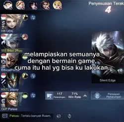Melampiaskan semuany