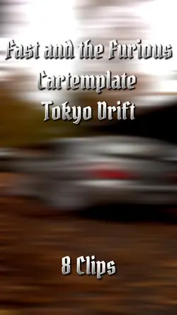Tokyo Drift Template