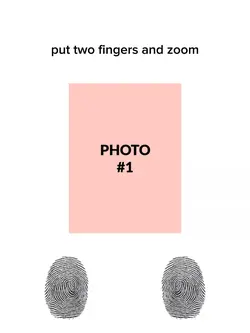 put two fingers