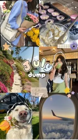 July dump 🌺🐚🌊