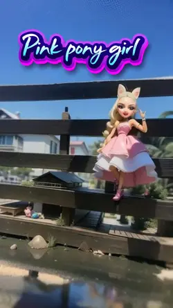 Ai doll pink pony 