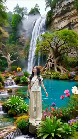 waterfall view 