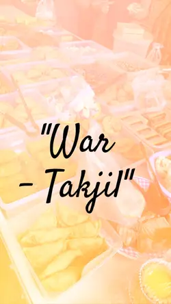 War Takjil Transisi