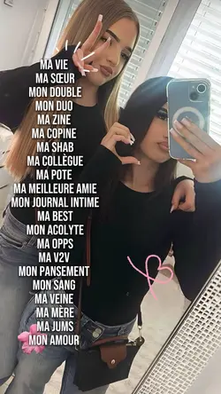 bff duo trend copine