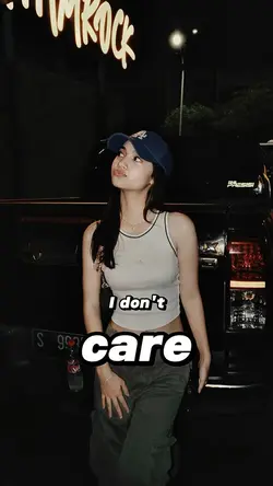 I don’t care