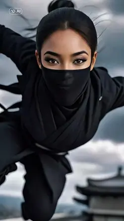 Woman ninja