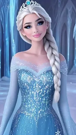 me as a elsa 