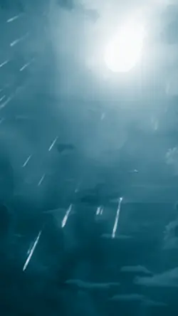 Light meteor overlay