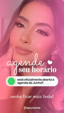 AGENDE SEU HORÁRIO 