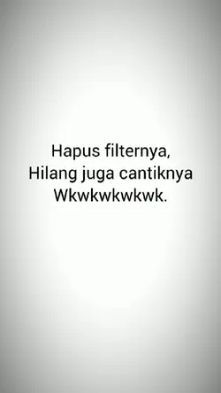 HAPUS FILTERNYA