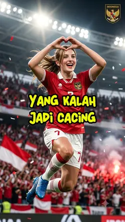 yang kalah jd cacing
