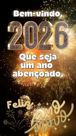 Feliz ano novo!