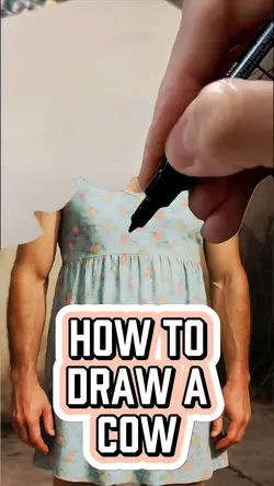 HOW TO DRAW A COW
