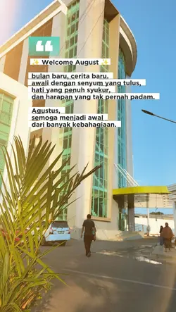 Welcome Agustus