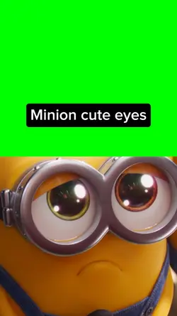 Minion cute eyes