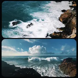 2 video pantai 