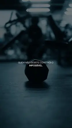 Nunca desistir…