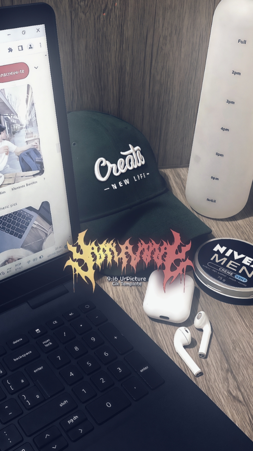 capcut template cover