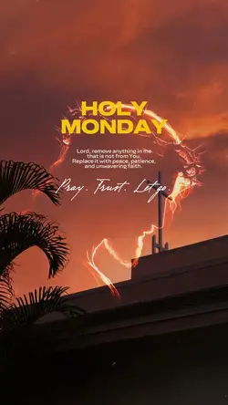 Holy Monday 🤍🙏