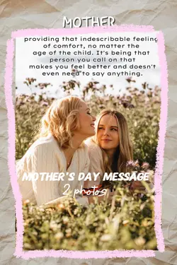 Mother's day Message