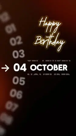 HBD 4 OCTOBER
