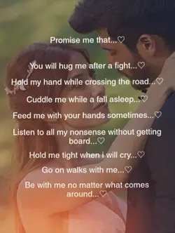promise me 