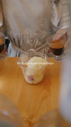 ice cream helps