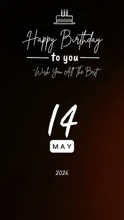 MAY 14th BIRTHDAYS