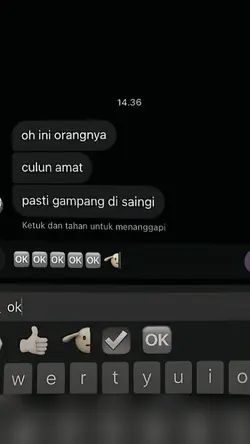 OH INI ORANGNYA