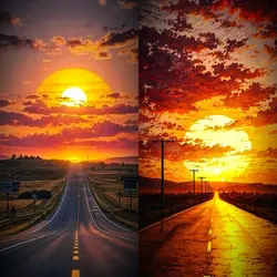 see the sunset