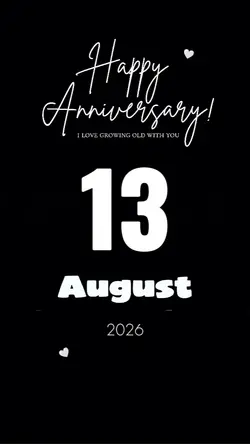 13 august anniversar