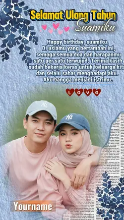 Ultah suami