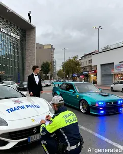 Trafik polisi Tofaş 