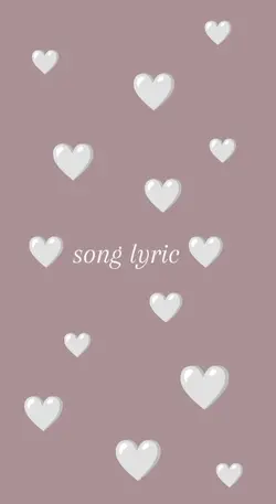 ~ song lyric ~
