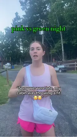 pink vs green 