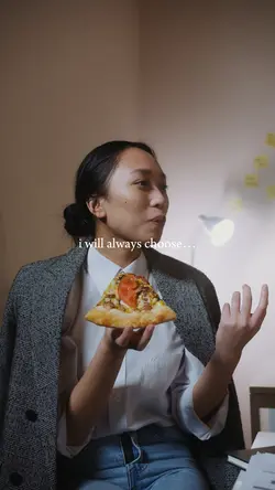 always choose pizza