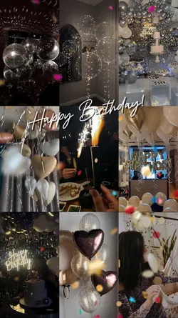 Happy Birthday grid