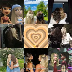 blonde & brunette😍😍
