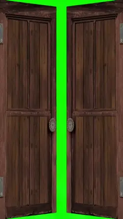 door open