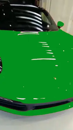 porsche Green screen