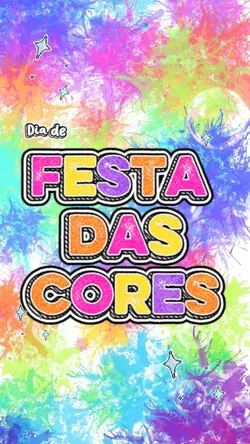 Festa das cores