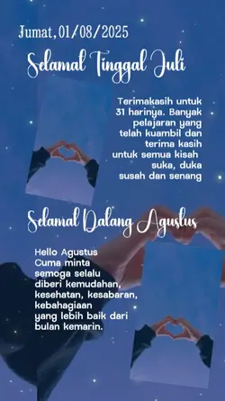 Selamat Tinggal Juli