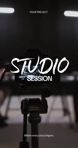 Studio session