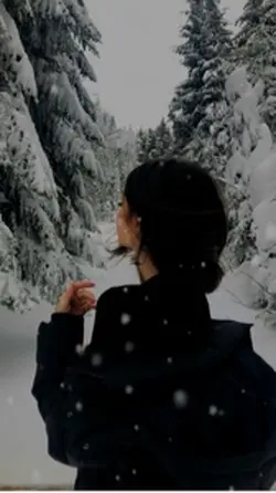 داره برف میاد❄️