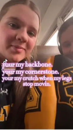Your my backbone