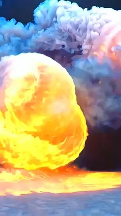 fire ball effect 
