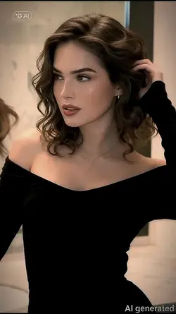 Curly hair