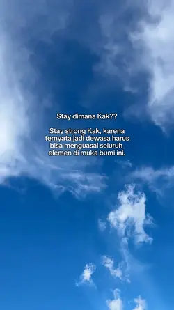 stay strong 